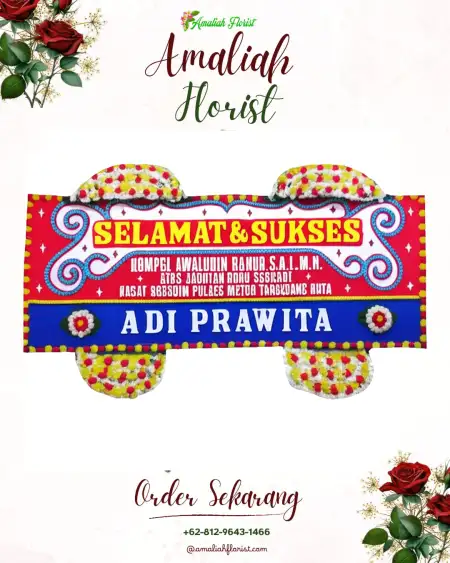 Papan Bunga Ucapan Selamat Ranggeh